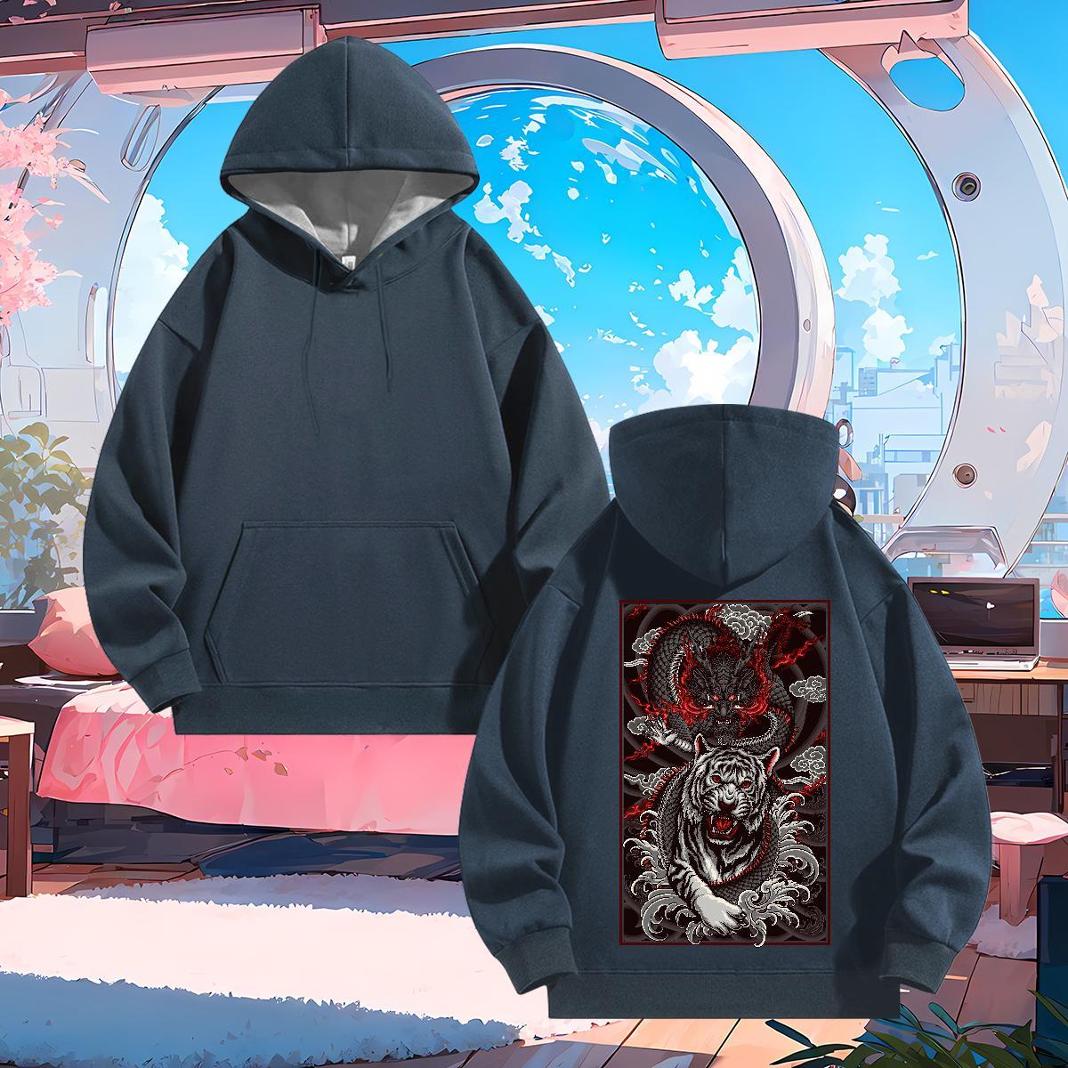 Fashion Hoodie Men DIY Logo Oversized Brand Hoodie Pullover Tops Pullover Hoodie Street Wear Tech Fleece Breathable Long Sleeve