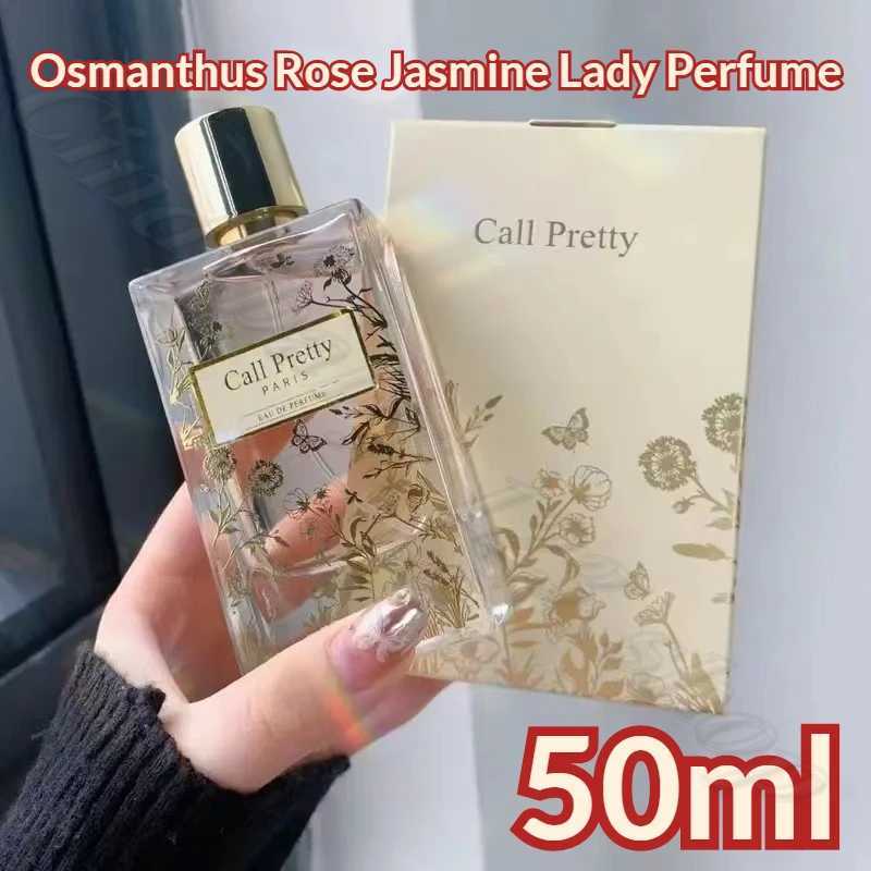 call pretty call beauty gently bloom fragrance perfume rose jasmine fragrance perfume for women 50mlXJ241101