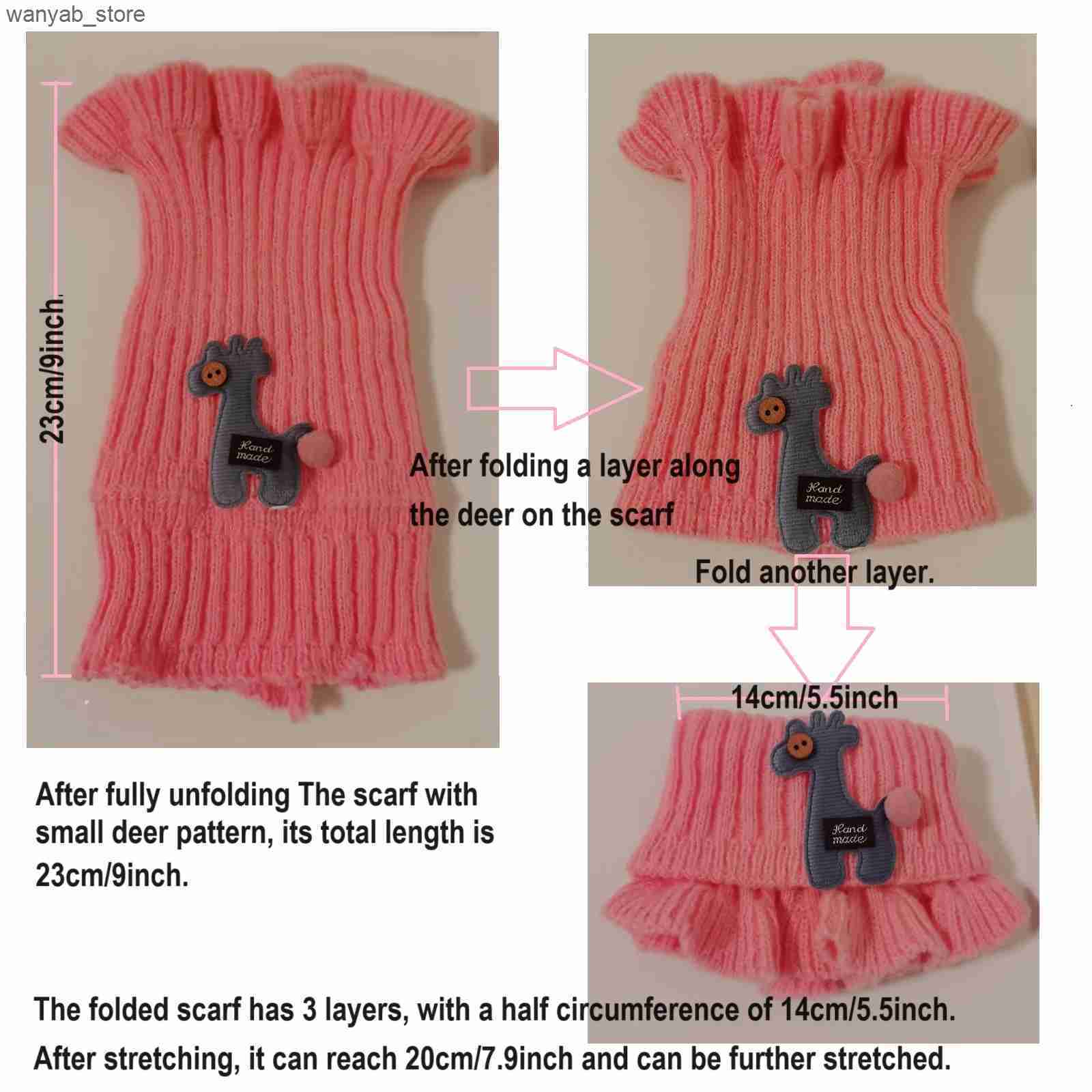 Wide Brim Hats Bucket Hats 3-10years kids princess hat Cute little girls knitted hat warm ear protection hat knitted scarf L240910