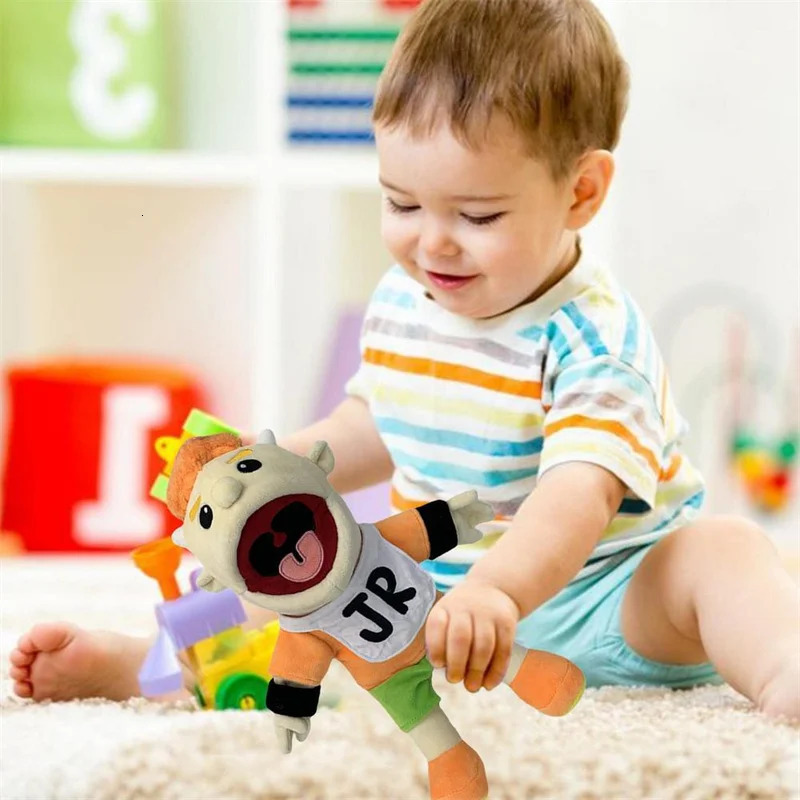Game Jeffy Hand Puppet Doll Toy Talk Show Roleplay Movable Mouth Props Chef Prince Dad Mom Penelope Cody Junior Joseph 240314