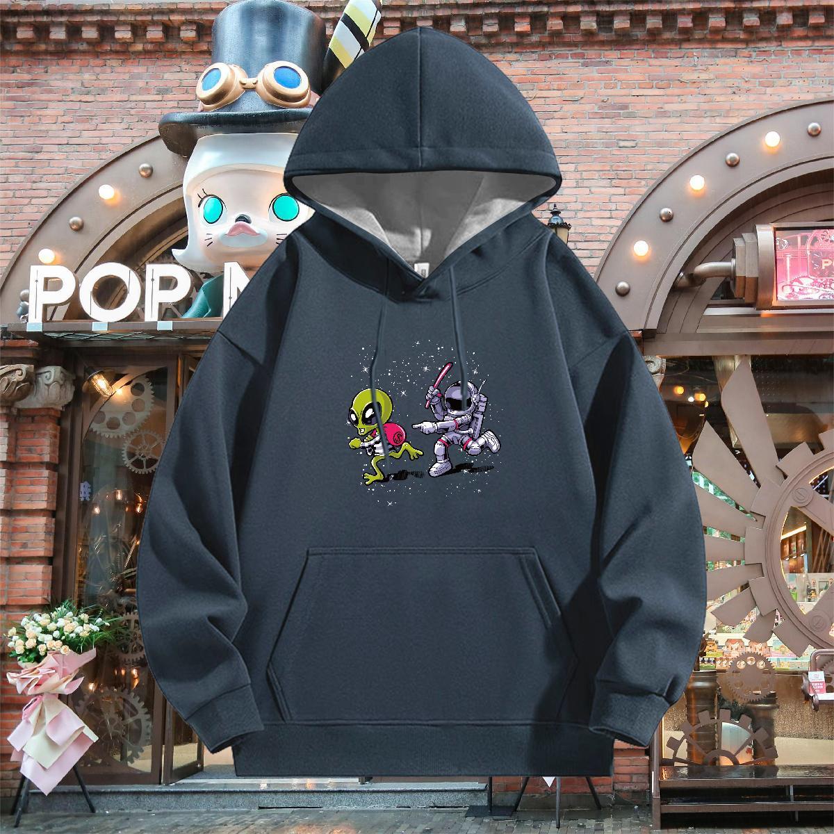 DIY Hoodie Men Breathable Loose Fit Mens Hoodie Oversized 3XL Clothes Hoodie Casual Tech Fleece