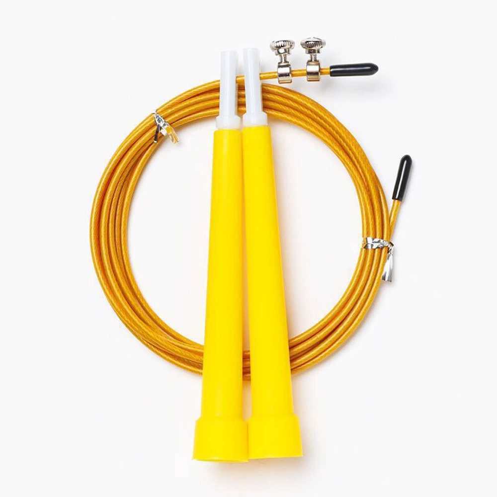 High speed metal jump rope Fitn jump rope universal steel wire rope bearing racing car weight adjustableW241101