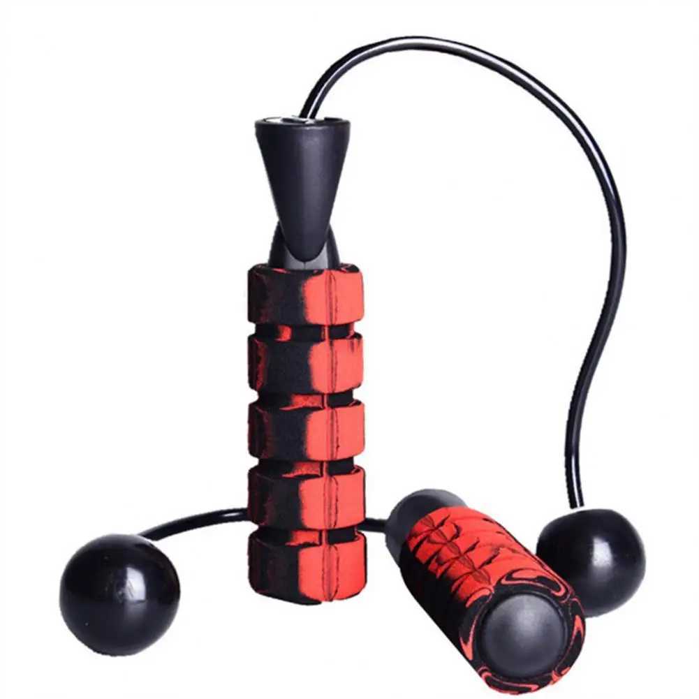 Weight 360 degree rotating B bearing ball rope for fitness training steel wire rope skipping ropeW241101