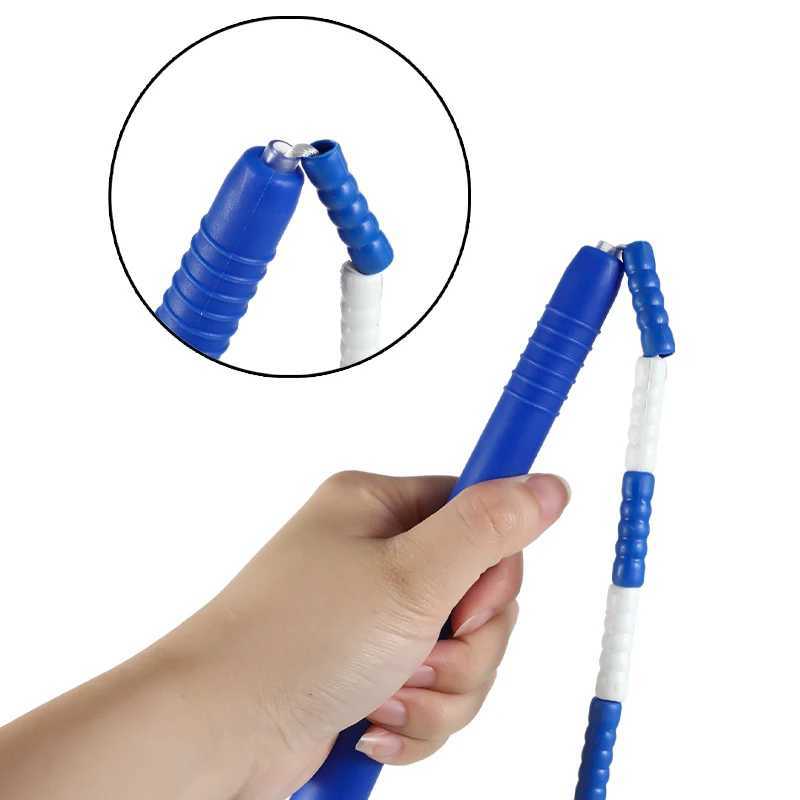 2.5M Profinal Jump Rope Adjusteab Hard Pearl Bamboo Jump Rope Childrens Adult Sports Fitness Equipment ExerciseW241101