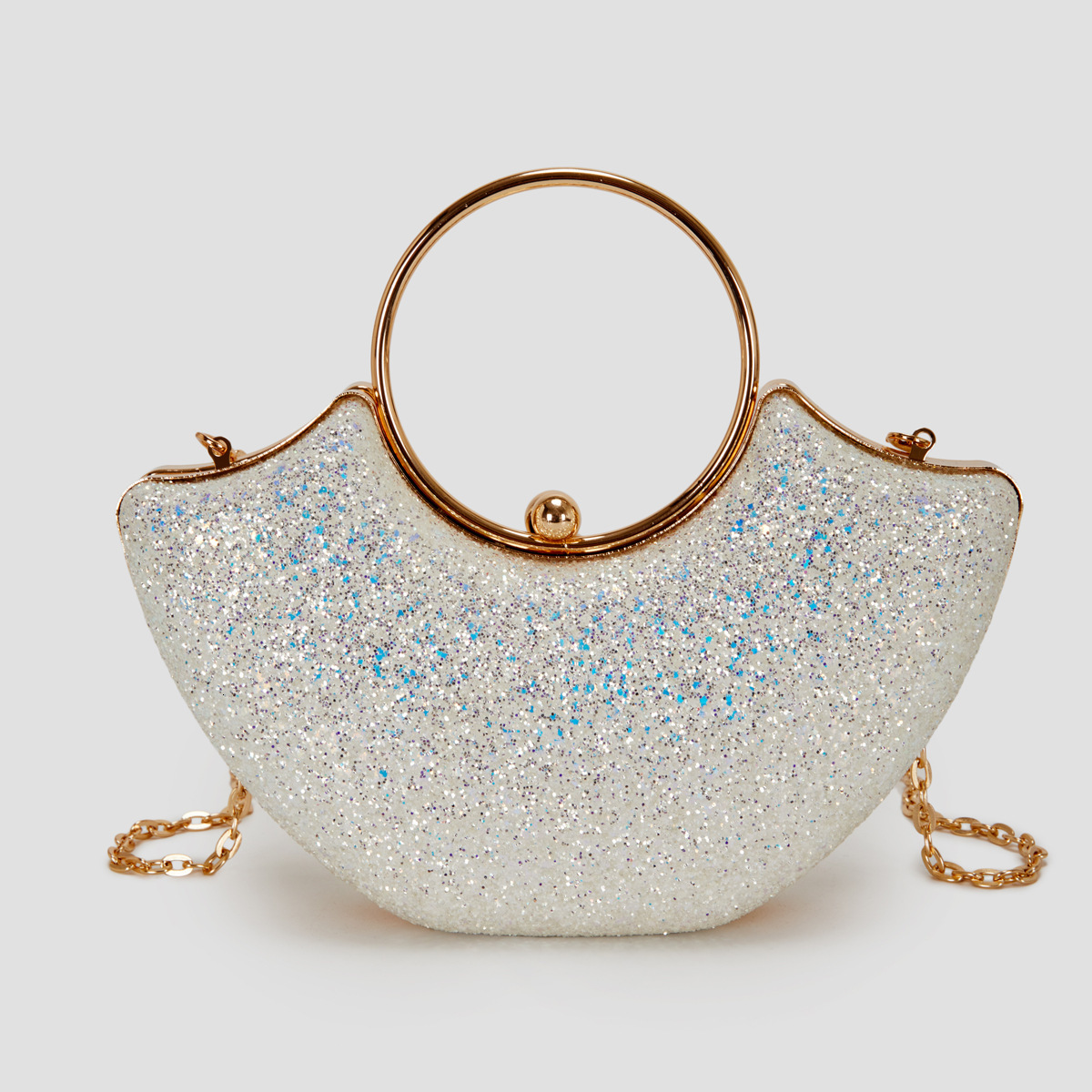 New Handheld Ladies' Diamond Set Dinner Exquisite and Compact, Comes with Cheongsam Bag, Fashionable Bridal Wedding Bag