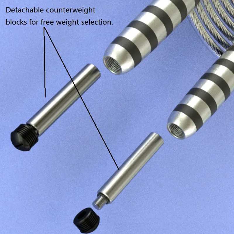 Crossfit Profoundal Jump Rope Weight Loss Giant Rope Fitness Gym Speed Skip Rope Fitness Mens Fitness EquipmentW241101