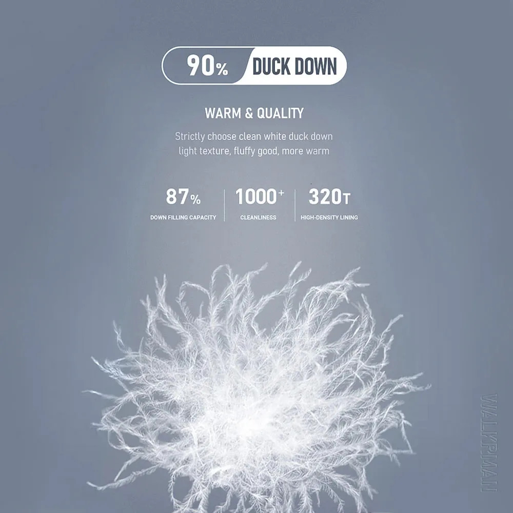 Winter mens cold proof down jacket set scarf collar simple down jacket high-end and high-quality mens clothing 241031