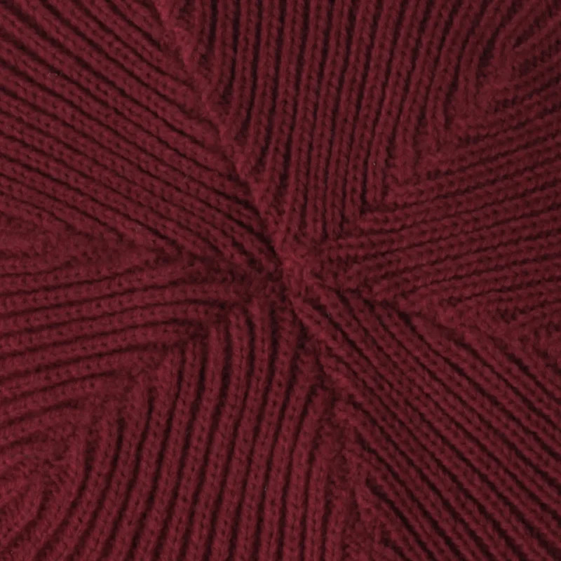 Geebro Womens Fashion Casual Plain Knit Beret Hat Spring Autumn Berets for Women Ladies Elastic Artist Beanie Hats 241031