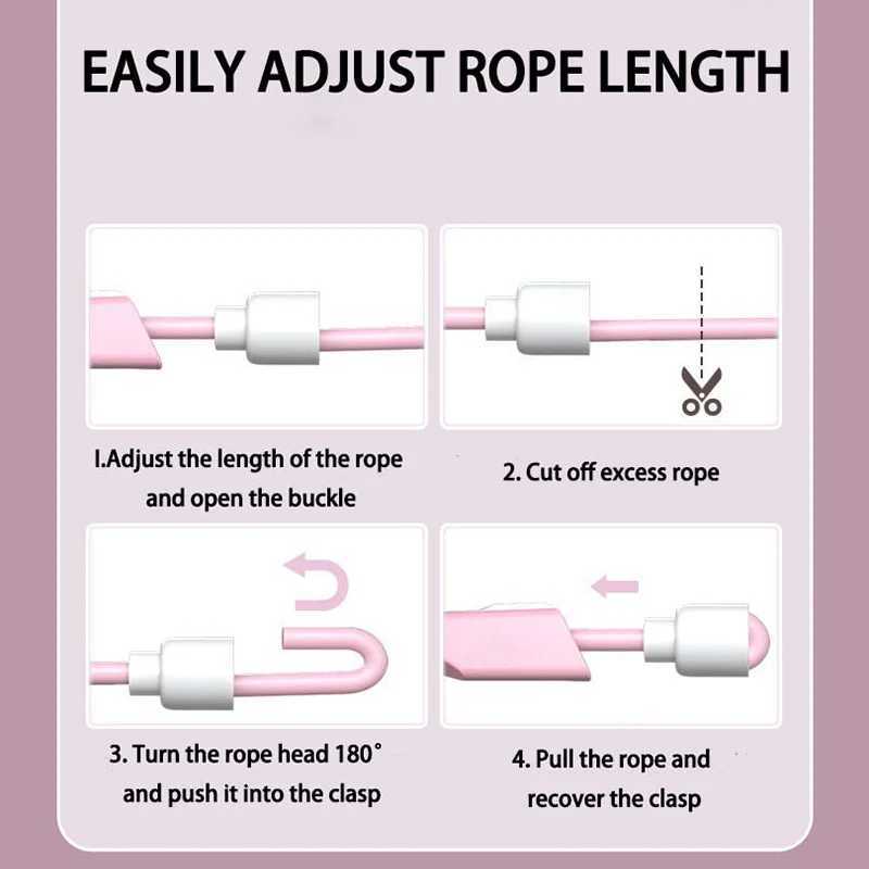 Dual purpose skipping rope for home use rope sports skipping rope lightweight fitness weight loss exerciseW241101