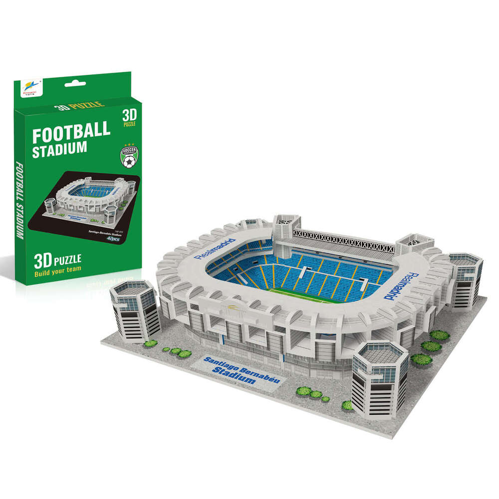 3D World Cup Football Stadium Assembly Paper Building Model Children's Puzzle Toy