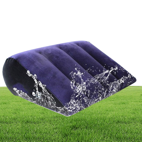 Adult Sex Cushion Pillow Adult Inflatable Wedge Triangle Pillow Women Love Enhanced Erotic Position Improve Chances Pregnancy 220465727282b