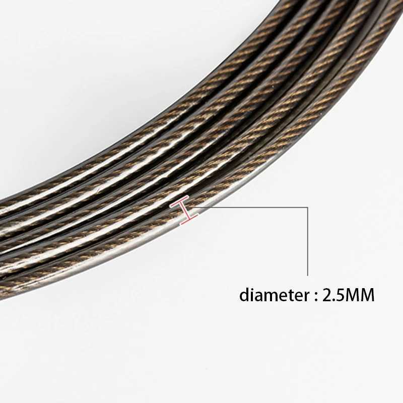 Crossfit Jump Rope Professional Speed Wire Jump Rope Fitness Training Equipment MMA Boxing Home ExerciseW241101