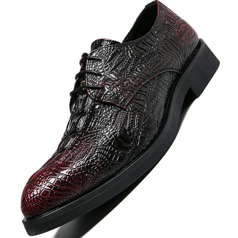 selling mens shoes mens wedding shoes Oxford leather breathable Moccasins platform mens Brogue shoes 241031