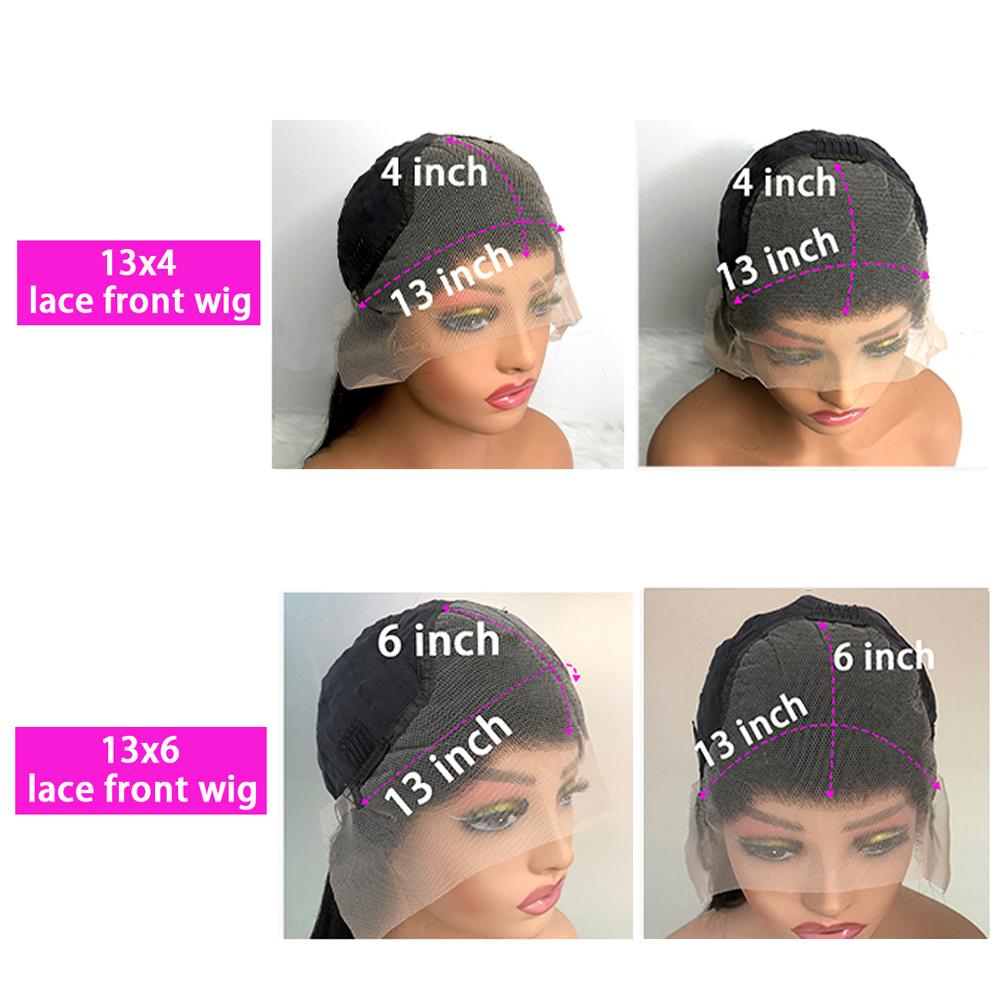 250 Density Wig Human Hair Ready To Wear HD 13x4 13x6 Hd Lace Front Wigs 30 40 Inch Straight Lace Frontal Wig Lace Closure Wigs Synthetic Wigs Hair Wi