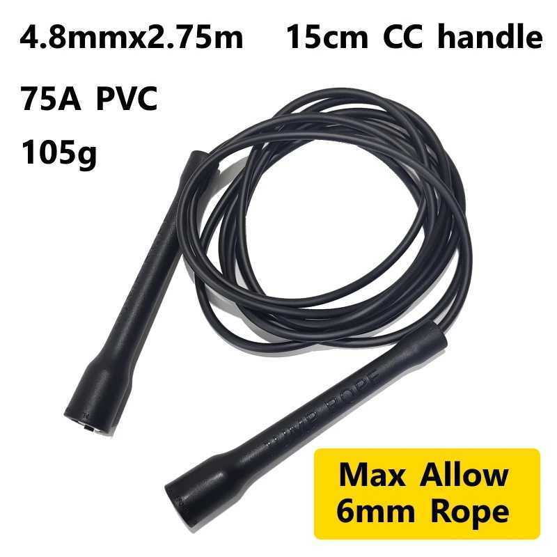 15cm long CC h5cm sturdy and resistant to breakage easy to maintain soft starting point PVC jump rope slip free evate excellent fitW241101