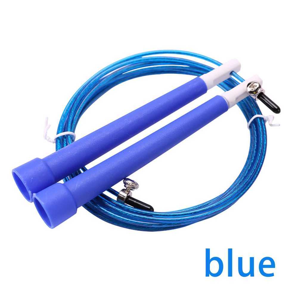 High speed metal jump rope Fitn jump rope universal steel wire rope bearing racing car weight adjustableW241101