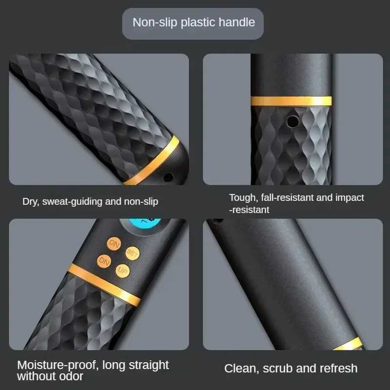 2-in-1 multifunctional sliding rope with digital counter speed professional ball bearings anti slip hand jumping and calorie countingW241101