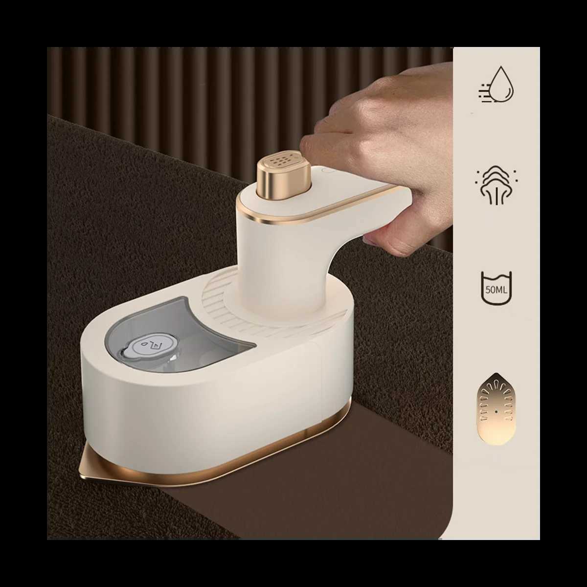 Electric Mini Iron Handheld Clothing Steam Engine hine Portable Ironing hine A EU Plug Y241101