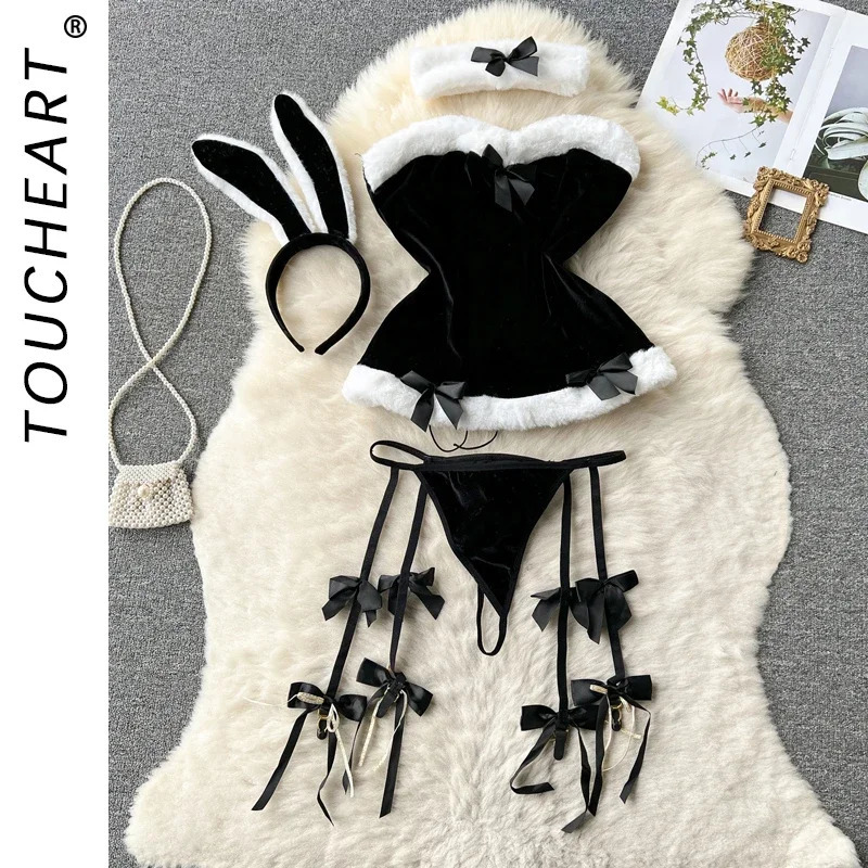 Womens Bras Womens Underwear Sets Sexy Lingerie Outfit Bra and Panty Set Woman Clothes Attractive Chest Suspenders Below Sex 241031