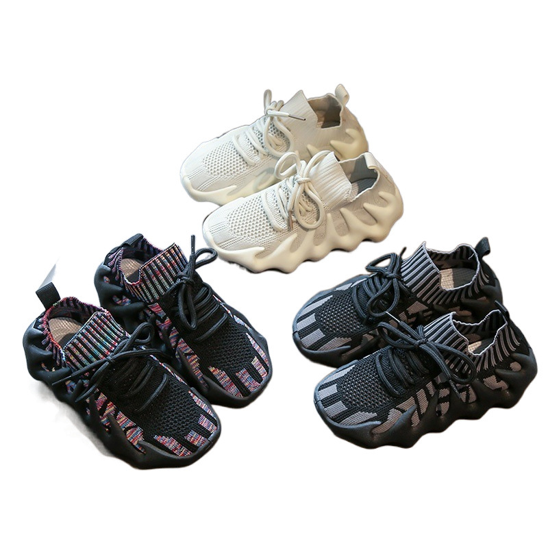 Kids' Breathable Casual Sneakers: Non-Slip Toddler Shoes for Boys & Girls (Sizes 21-37) dh910320090