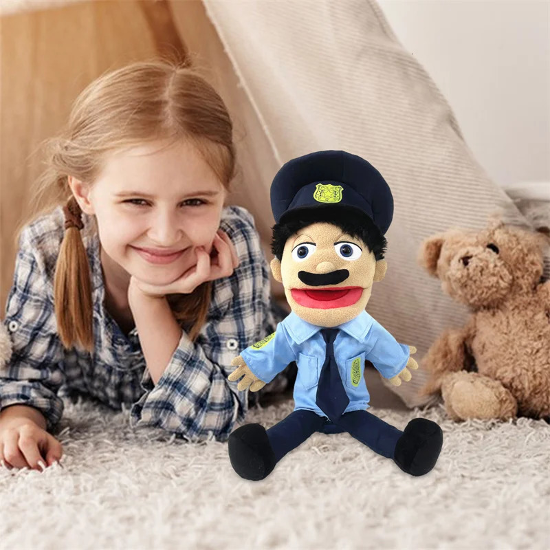 Game Jeffy Hand Puppet Doll Toy Talk Show Roleplay Movable Mouth Props Chef Prince Dad Mom Penelope Cody Junior Joseph 240314