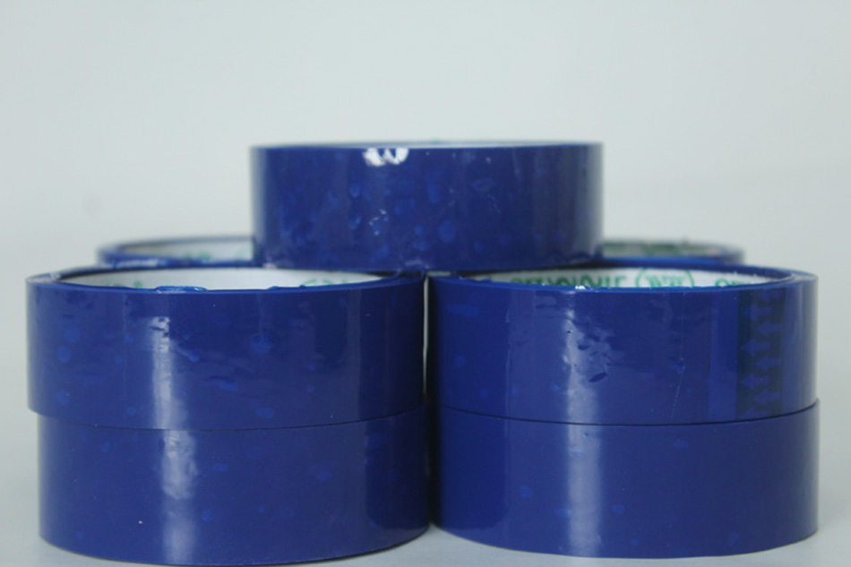 Factory direct blue sealing tape large roll goods marking express sealing packing wholesale
