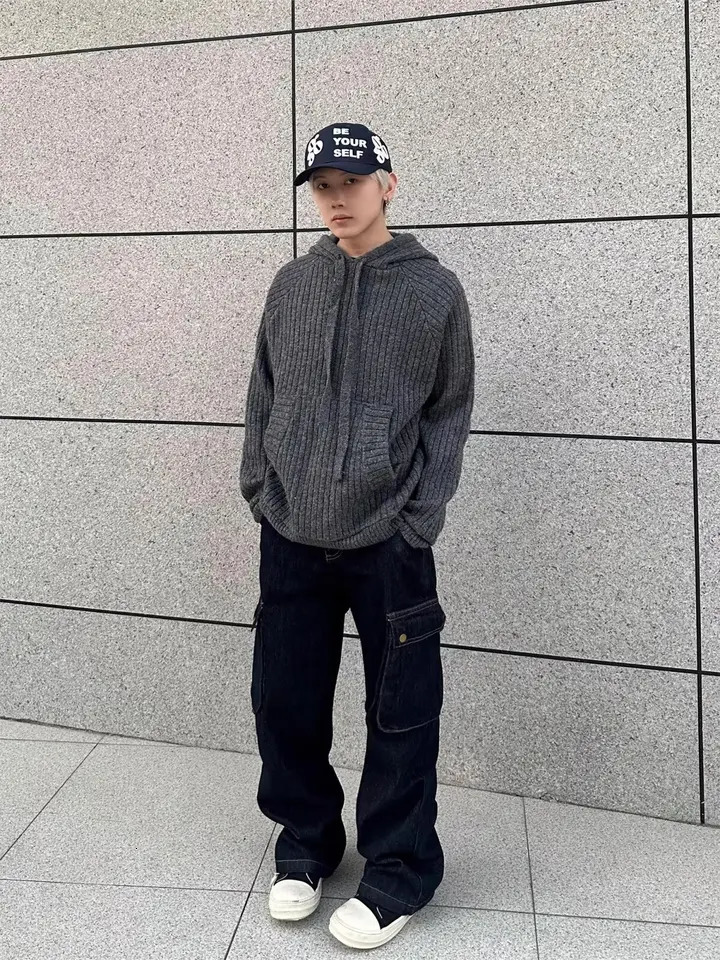 Black Man Jeans High Waist Wide Leg Jean Fashion American Vintage Y2K Streetwear male Denim Trouser 2024 Baggy Denim Pants 241031