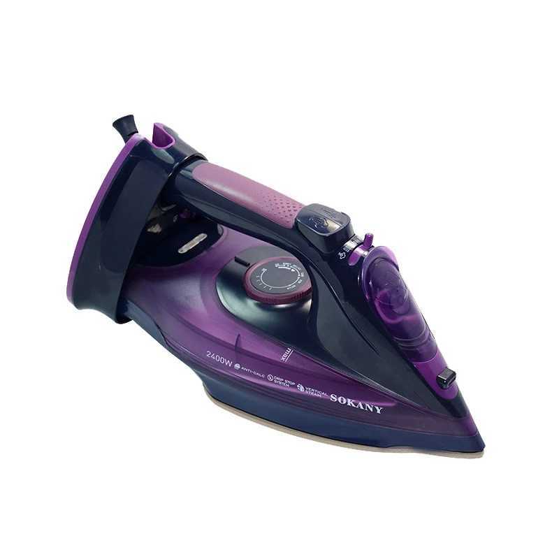 Electric steam iron with adjustable thermostat control wireless handheld steam iron used for clothing rodless soleplate iron Y241101