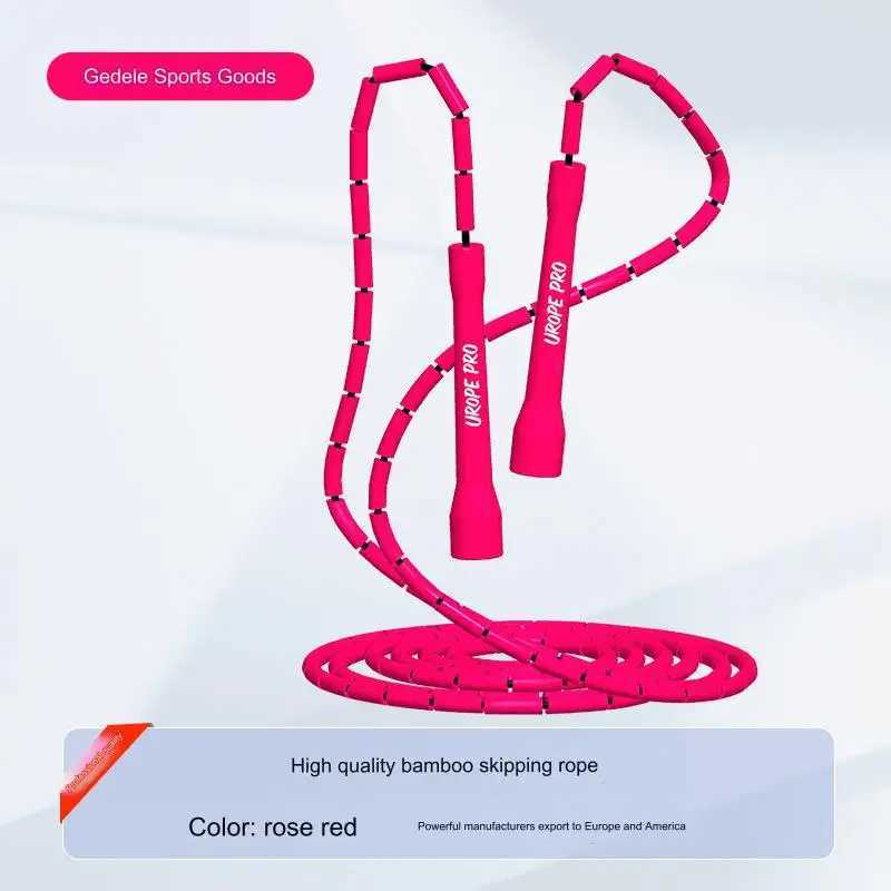 Houzhou Segmented Sport Jump Ropes Gym Equipment for Home Fitn Jump Ropes Body Building Skip Ropes 2024 FashionW241101