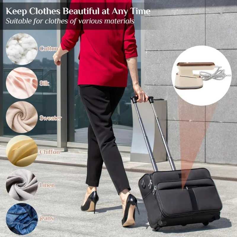 Portable Clothing Steam Engine 800W Powerf Steam Iron Mini Home Iron Portable Iron hine Clothing Travel Electric Iron Y241101