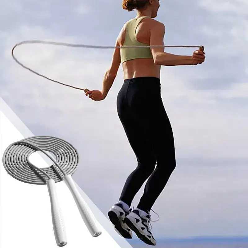 Adult training rope fitness skipping rope skiing rope adjustable training rope large training rope fitness skipping ropeW241101