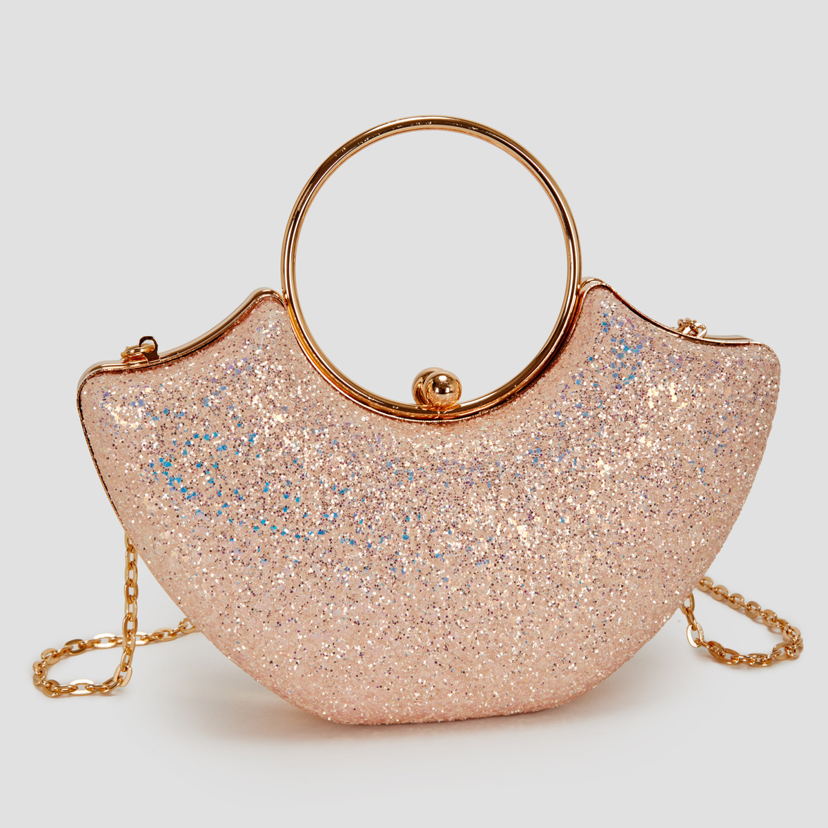 New Handheld Ladies' Diamond Set Dinner Exquisite and Compact, Comes with Cheongsam Bag, Fashionable Bridal Wedding Bag