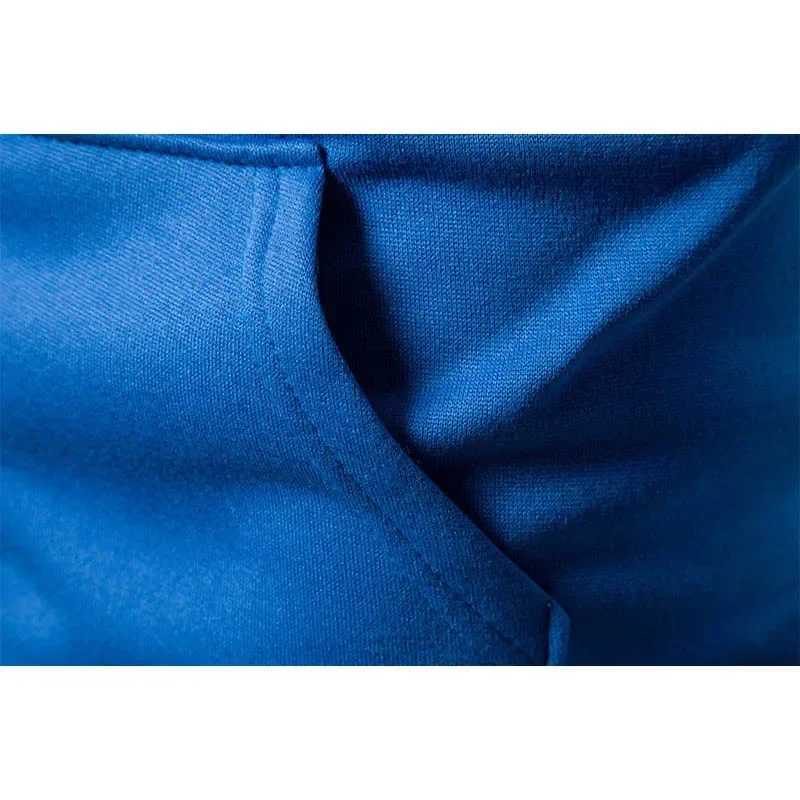 New Trend Mens Hoodies Autumn Long Sleve Hoodies Mens T-shirts Casual Zipper Jackets X241031