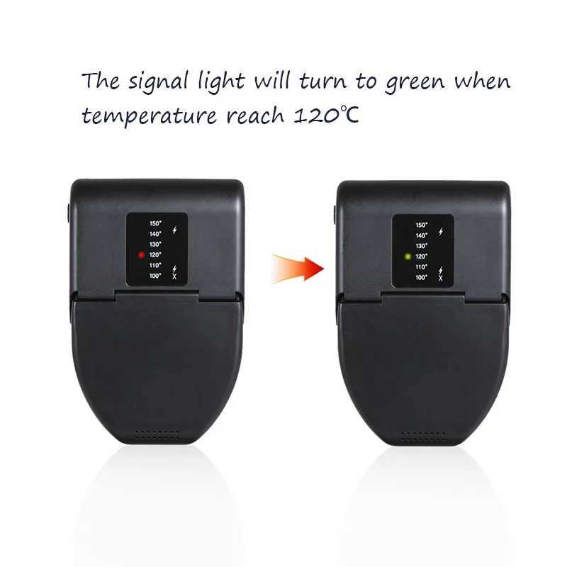 Mini foldable iron 6-speed press for heating clothing suitable for cotton/wool/silk clothing rechargeable electric iron easy to operate Y241101