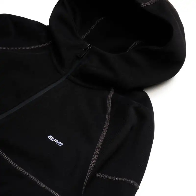 Streetwear Zip Up Hoodie Sweatpants Two Piece Set Y2K Clothes Mens Sportswear Hip Hop Oversized Sweatshirt Casual Pants 241031