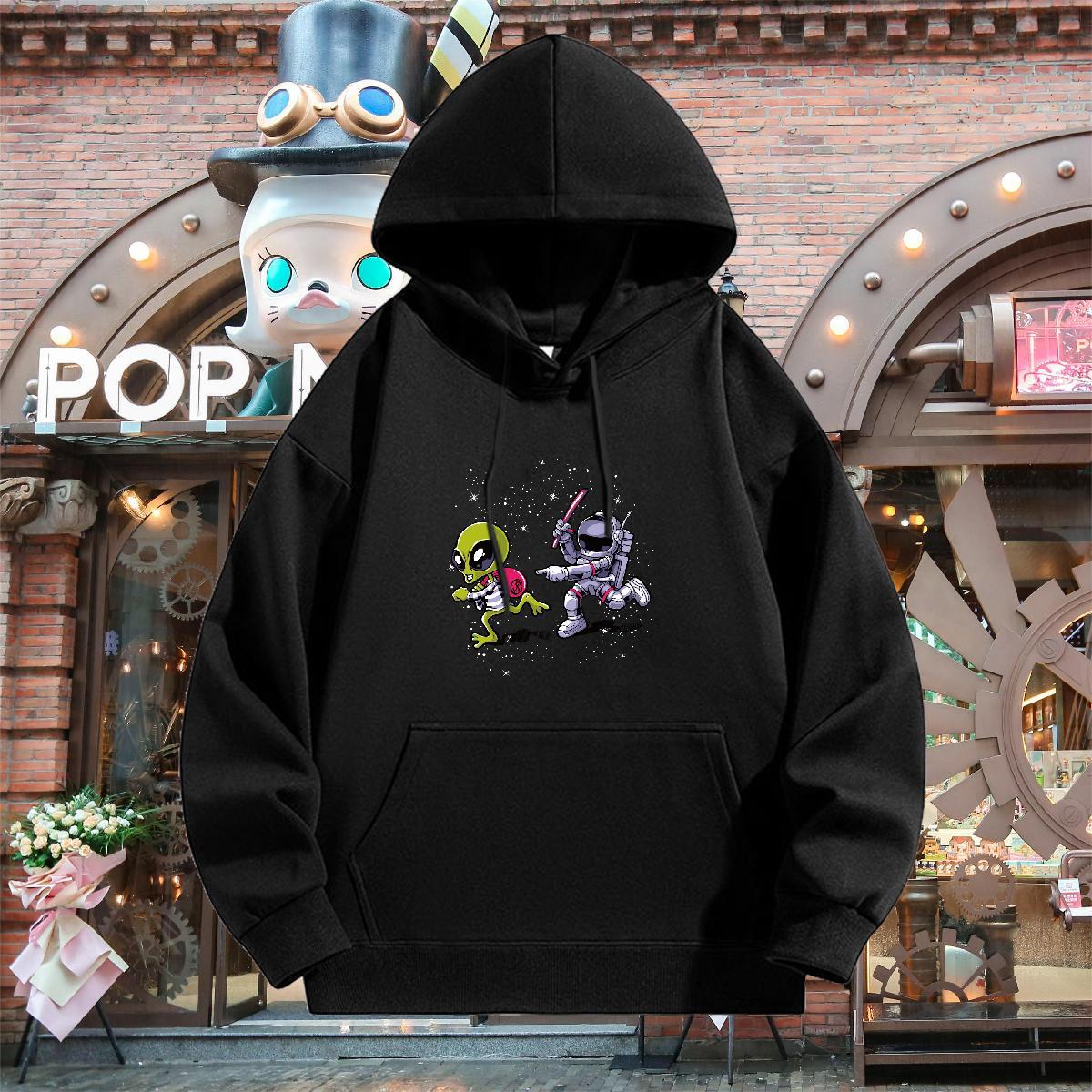 DIY Hoodie Men Breathable Loose Fit Mens Hoodie Oversized 3XL Clothes Hoodie Casual Tech Fleece