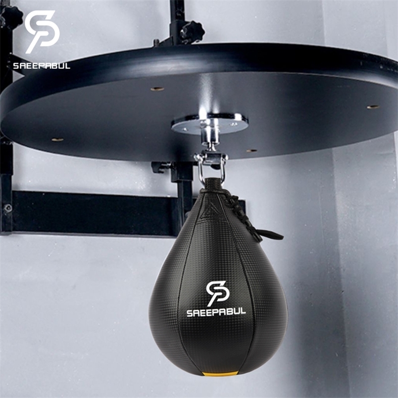 High Quality Boxing Speed Ball Set Fitness Boxing Pear Speed Ball Reflex Inflate Punching Speed Bag Training Ball Accessory 241031