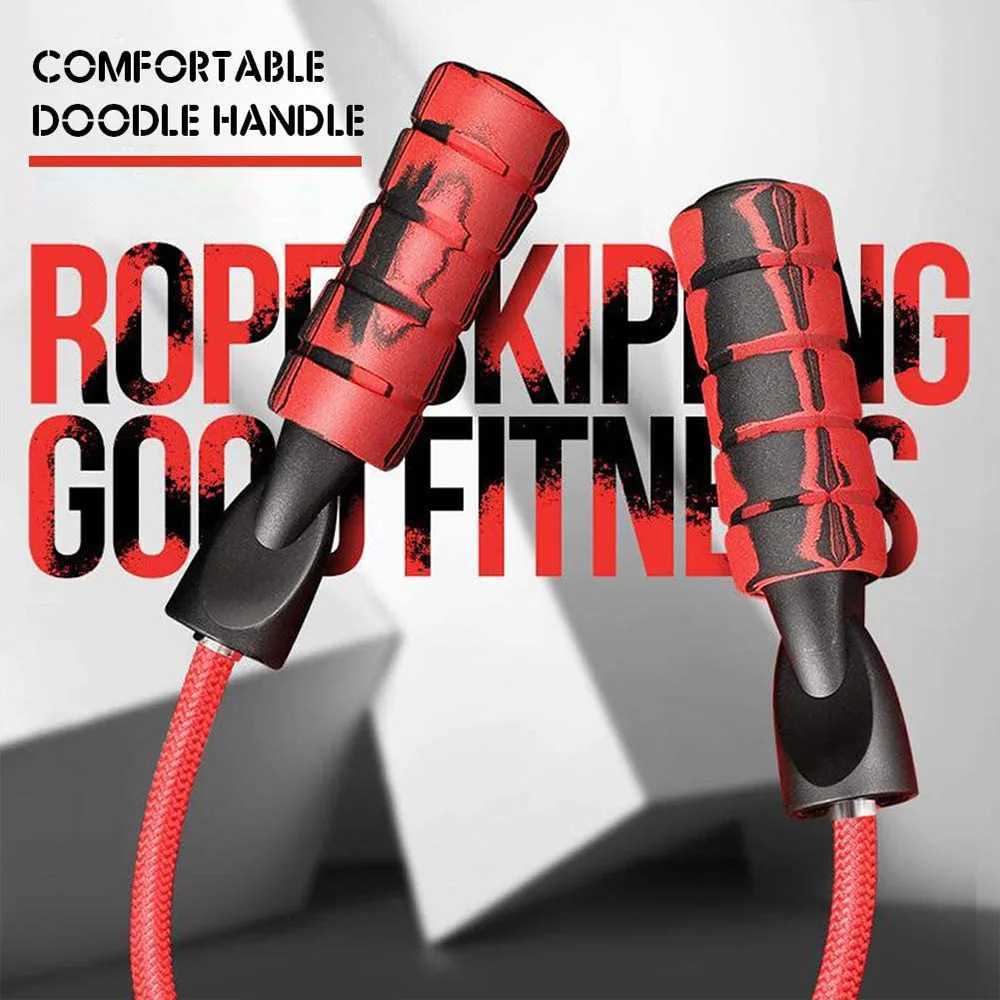Endless flexible bead skiing rope suitable for children men and womens Fitn skipping ropeW241101