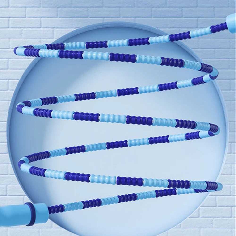 Adjust the flexible PVC bamboo joint sports equipment to reduce the weight of childrens skipping rope making it less likely to knot skipping ropeW2411