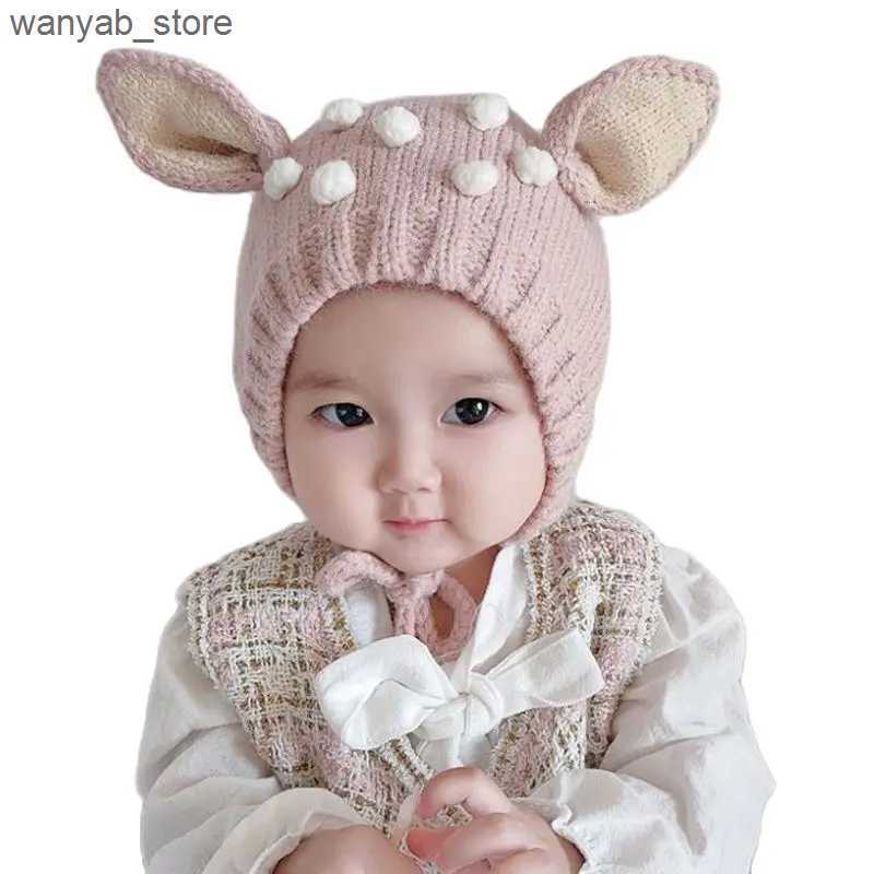 Wide Brim Hats Bucket Hats Doitbest Autumn Winter Toddler Infant Knitted Baby Hat Adorable Rabbit Long Ear Hat Baby Bunny Beanie Cap Newborn Photo Pro