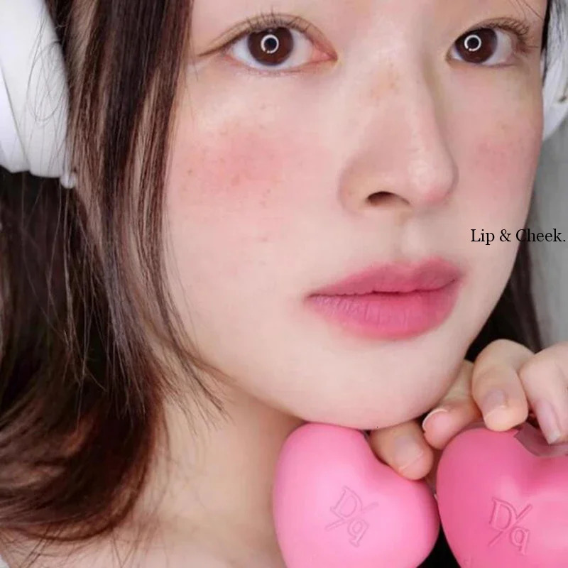 Korean lipstick lovely lipstick powder blusher matte lipstick waterproof long-lasting lipstick makeup 241031