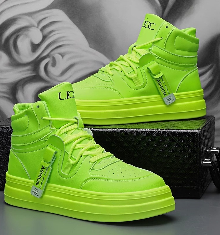 2025 New designer high top men s summer multifunctional casual flat shoes for youth trend sports height increasing breathable fashion shoes