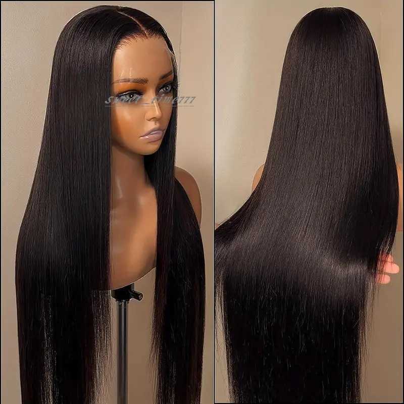 Glueless Wigs Human Hair Lace Frontal Wig Straight Human Hair Wig HD 13X4 13X6 Lace Front Wig 4X4 Gluless Wig Ready To Wear