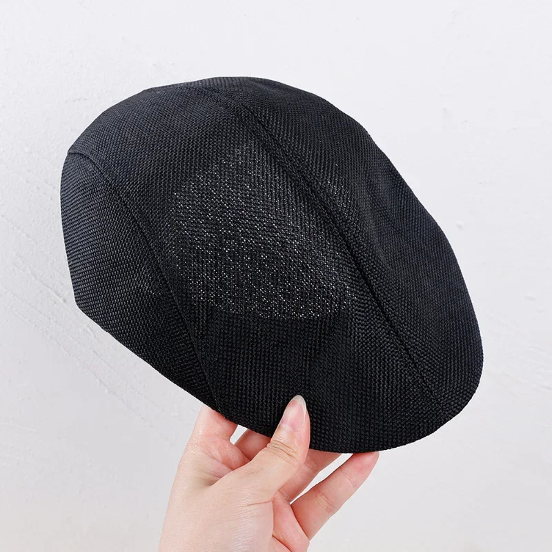 Men Spring and Summer Berets British Style Beret Hat Retro England Hats Male Fashion ed Painter Caps for Dad 241031