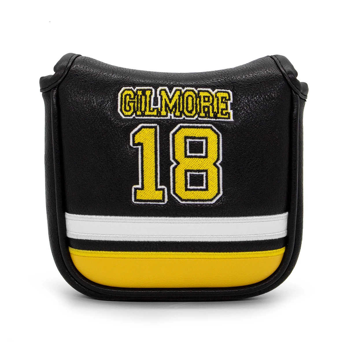 Golf Headcovers For Driver Head Cover Embroidery Gilmaore 18 Premium Leather Fairway Wood HybridBlade Putter Coer Ma 241031