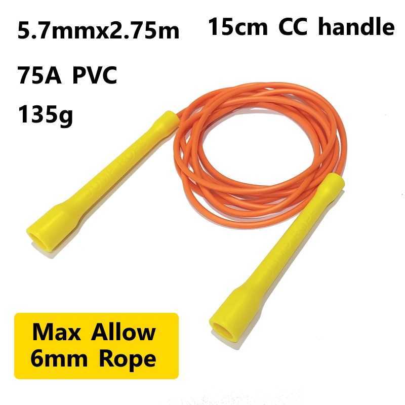 15cm long CC h5cm sturdy and resistant to breakage easy to maintain soft starting point PVC jump rope slip free evate excellent fitW241101