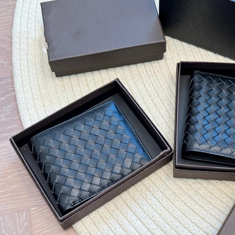 Designer Wallet Mens Mini Zippy Bag Credit Card Holder Knit Coin Purse Simple Key Pouch Wear-resistant Purses Wearproof Keychain Bags free shipping