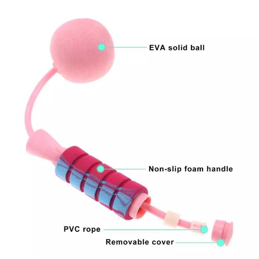 2.75-inch ball bearing rope skipping rope portable gym equipment household boxing equipment children outdoor sports heavy skipping ropeW241101