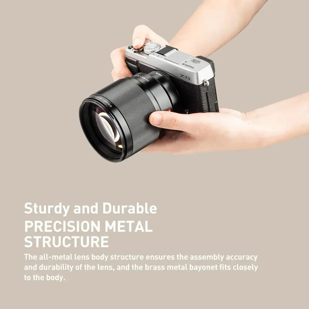 VILTROX 85MM 8 For Lens Full Frame Auto Focus LargeAperture RF mount Camera Lenses 240327