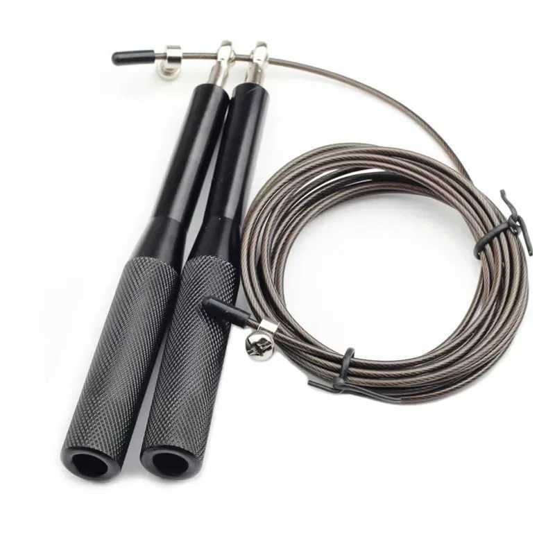 Adjustable skipping rope high-speed rope steel wire rope aluminum alloy rope suitable for sports durableW241101